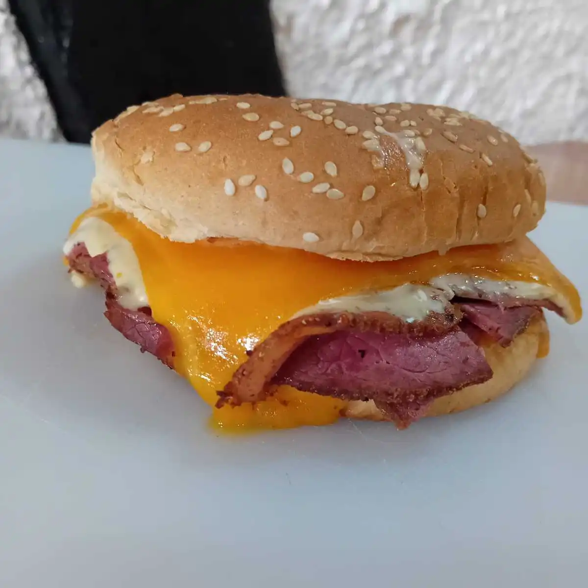 Nº10 Hamburguesa de Pastrami de Ternera «Mini Bag»