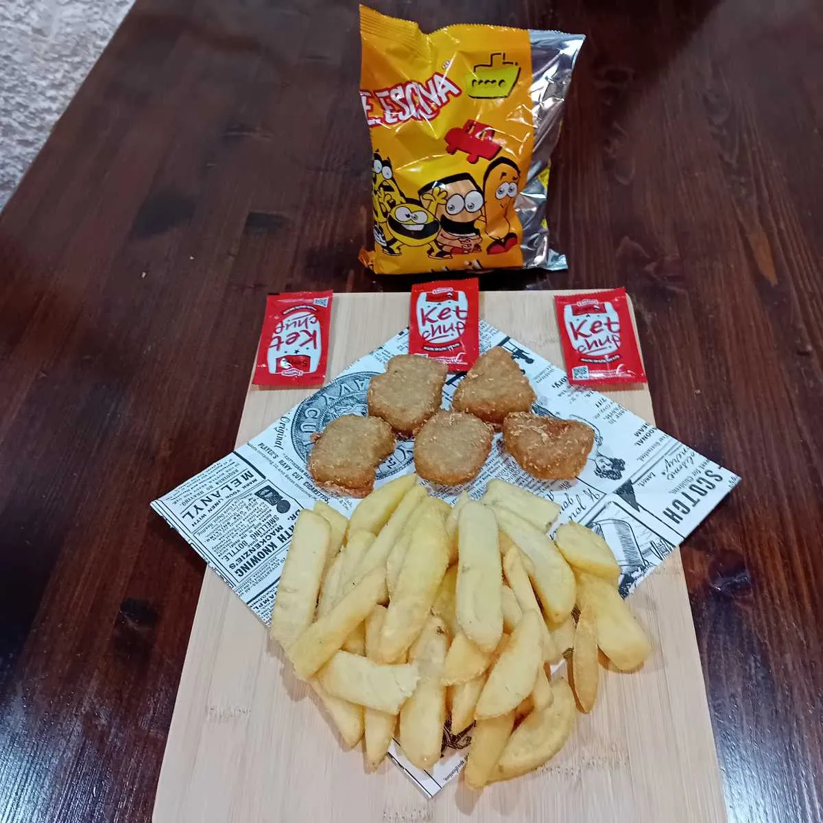 Nº17 Plato Infantil «Newyork Nuggets»