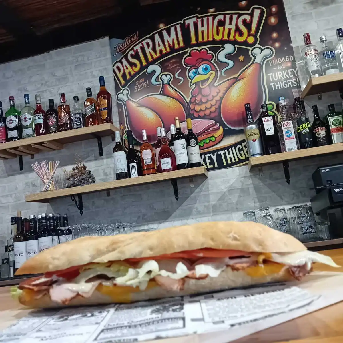 Nº5 Bocadillo de Pastrami de Ternera